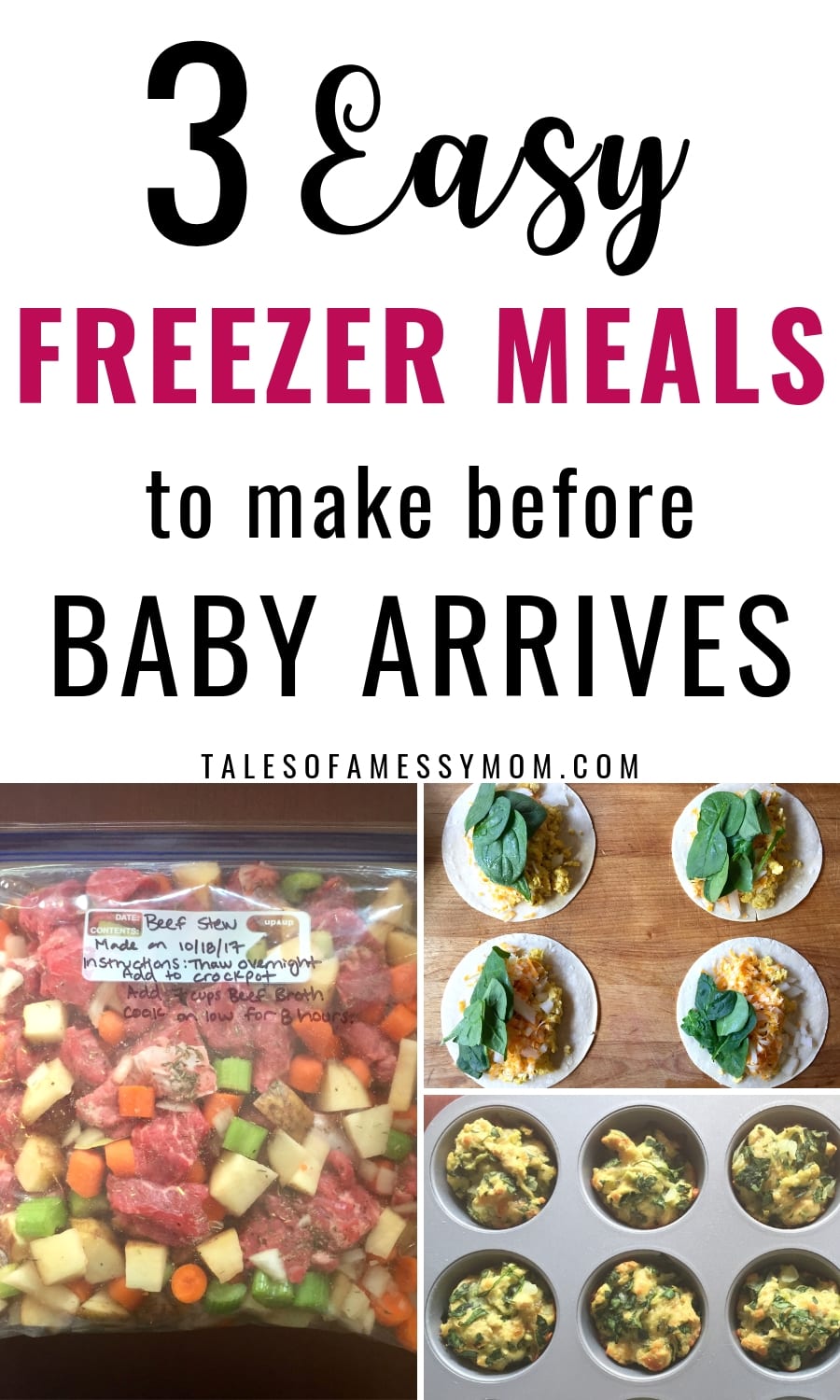 What To Meal Prep Before Baby Arrives 